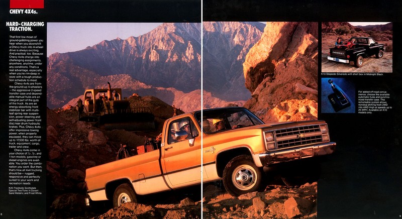 1984 Chevrolet Full-Size Pickups Brochure Page 3